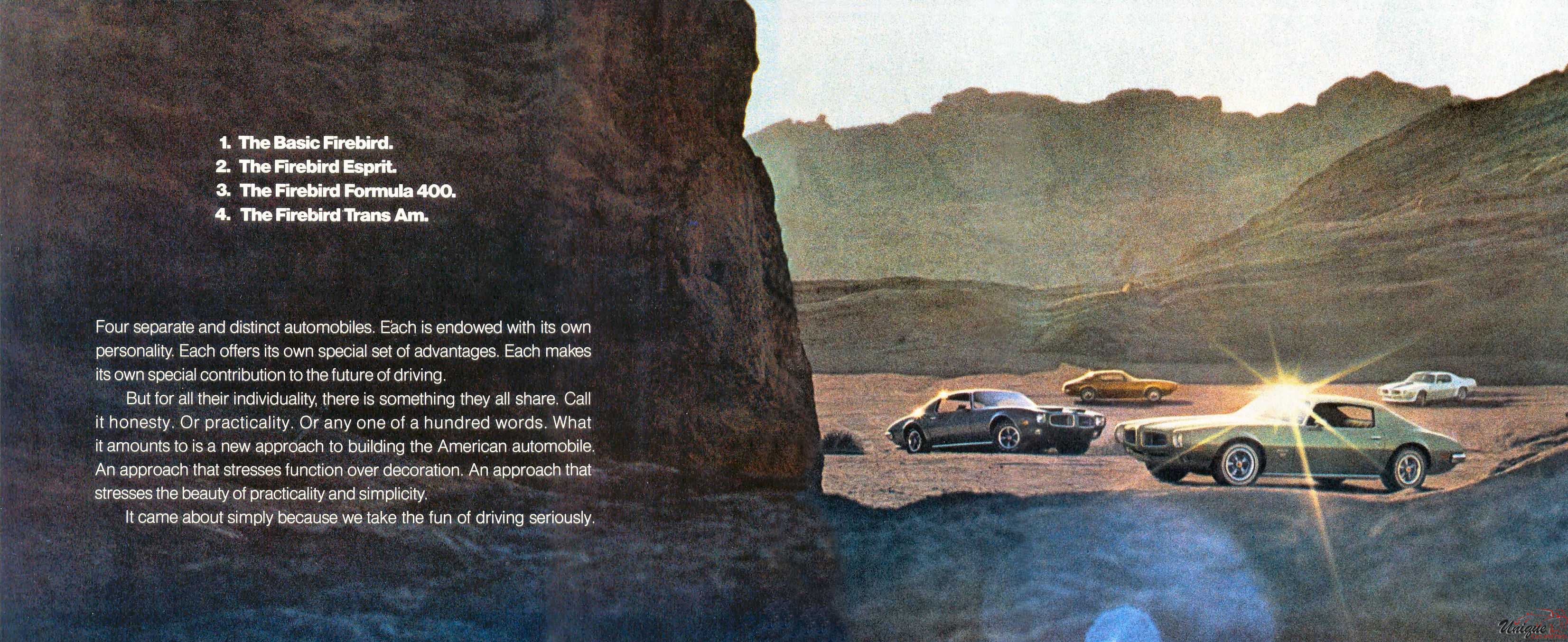 1970 Pontiac Firebird Brochure Page 8
